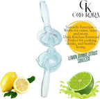 Lemon Squeezer, Durable Manual Juicer for Citrus Fruits, Oranges, Lemons, etc. Designed to Extract the Most Juice Possible, Dishwasher Safe
