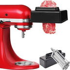 HOMGEN Meat Tenderizer for KitchenAid-Stainless Steel Meat Tenderizer Attachment with Durable Gears-Universal Fit All KitchenAid Models -Professional Meat Pounder for Beef/Pork/Includes Sturdy Cover