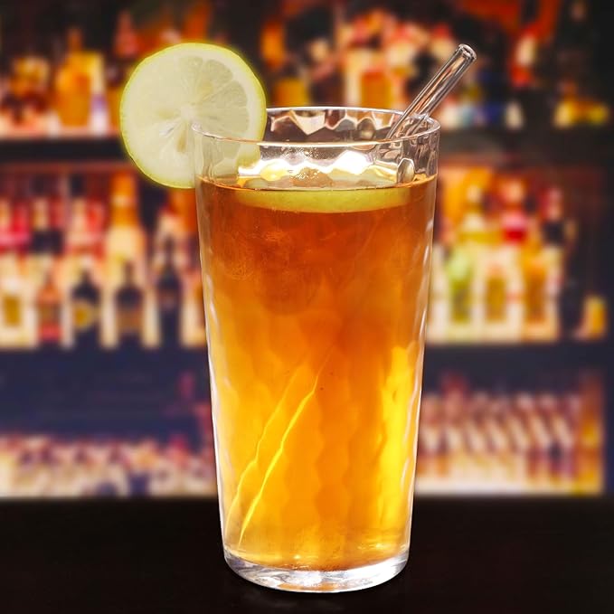 BPA-Free Plastic Tumblers 8 Pack (8x22oz) | Reusable Dishwasher Safe | Stackable Shatterproof Cups | Plastic Drinkware & Drinking Tumblers for Restaurant, Home, Party