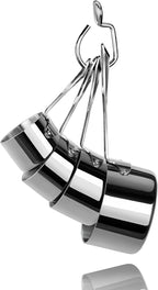 New Star Foodservice 43143 Stainless Steel 18/8 Measuring Cups