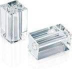 Set of 2 Refillable Seasoning Bottle Crystal Salt and Pepper Shakers Kitchen or Table Decor Salt Shaker Set