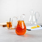 Bev Tek 57 Ounce Water Pitchers, 6 Heavy-Duty Water Jugs - Dishwashable, Shatterproof, Clear Polycarbonate Beverage Serveware, For All Kinds Of Beverages - Restaurantware