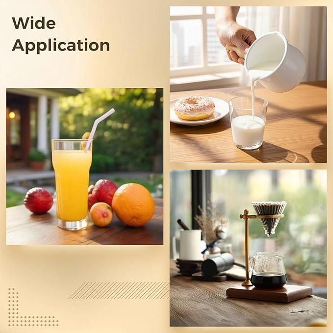 Homaisson Enamel Milk Warmer Pot, Japanese Style Mini Saucepan, White Butter Melter with Wood Handle, Single Serve Stove Top Cookware for Sauce, Coffee