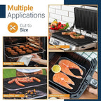 Oven Liners for Bottom of Oven - 3 Pack Large Heavy Duty Mats, 16.25”x23” Non-Stick Reusable Liner for Electric, Gas, Toasters, Grills - BPA & PFOA Free Kitchen Accessory to Keep It Clean (Black)