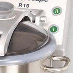 Robot Coupe R15U 2-Speed Vertical Cutter Mixer Food Processor with 15-Quart Stainless Steel Bowl and 4-Quart Mini Stainless Steel Bowl, 208-240v/3ph