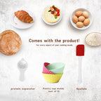 DOBBOR Electric Stand mixer, 9.5QT 660W 7 Speeds Tilt-Head Dough Mixers, Bread Mixer with Dough Hook, Whisk, Beater, Splash Guard for Baking Bread, Cake, Cookie, Pizza, Muffin, Salad and More - Red