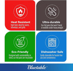 Bluetable Aluminum Foil Pans 9x13 Half Size Bulk [100 Case Pack] Heavy Duty Disposable Foil Pans - Chafing Dish Pan Baking Pan - Steam Table Pans, 9 x 13 Aluminum Trays for Serving Food [100 Pack]