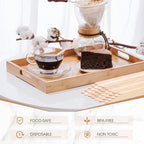 Meanplan 4000 Pack Birch Wood Coffee Stir Sticks 5.5 Inch Disposable Wooden Coffee Stirrers Bulk Long Tea Stirring Stick Round End Swizzle Beverage Mixer for Cocktail Hot Chocolate Drink Summer