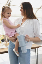 Simple Modern Mother's Day 40 oz Trek Tumbler with Handle and Straw Lid | Cup Holder Friendly Insulated Stainless Steel Travel Mug | Momma