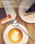 Silverware Set For 8,Ollex 40 Pieces Matte Flatware Set,Stainless Utensil set with Knives Forks and Spoons Tableware Cutlery Set for Home Kitchen Restaurant Hotel,Satin Finish&Dishwasher Safe