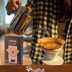 200 Count #4 Cone Coffee Filters 8-12 Cups, Disposable Coffee Filters 4 Cone Paper Unbleached Natural 4 Filters Paper Compatible with Ninja, Drip and Pour Over Coffee Maker