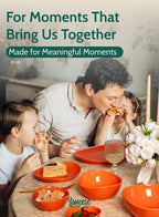 Sweese Porcelain 4oz Bowls Set of 6, Assorted Colors - Durable for Sauce, Dipping, Snack Side Dishes, Microwave Dishwasher Safe