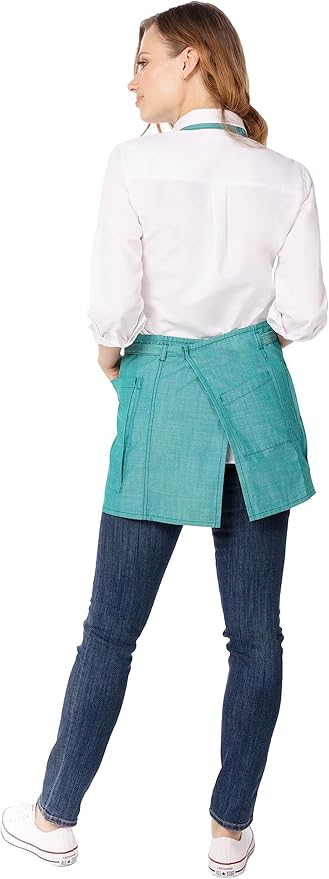 Chef Works Unisex Medford Short Bib Apron