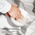 DOWAN 22 OZ White Ceramic Bowls Set of 4 - Perfect for Soup Bowls for Kitchen, Cereal Bowl, Ramen Bowl, Microwave Safe for Oatmeal, Fruit,Salad and Rice Bowl - Dishwasher & Microwave Safe