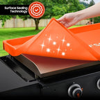 Silicone Griddle Cover for 28-Inch Omnivore Blackstone Griddle – Heavy-Duty Food Grade Reusable Grill Mat, Full Coverage Protection from Rust, Insects, and Leaves - New Models