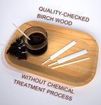 7.5 Inch 1000 Pcs Individually Wrapped Coffee Stirrers, Paper Wrapped Coffee Stir Sticks, Wrapped Stir Sticks, Tea and Hot Chocolate Gifts