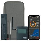 MeatStick WiFi Bridge Set | 2-Probe Package | Smart Wireless Meat Thermometer | Unlimited Range Digital Food Probe with Bluetooth | for Smoking, Grilling, BBQ, Air Fryer, Deep Frying, Oven, Rotisserie