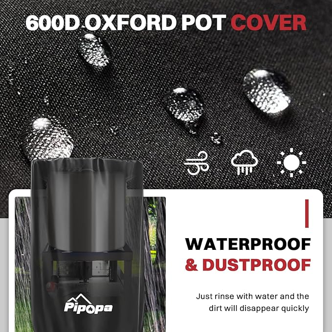 80QT Crawfish Boiler | Seafood Boiling Kit | Dustproof Cover & 16" Skimmer Included | 110,000BTU Propane Jet Burner | 0-20 PSI CSA Certified Regulator | Crab Boil Pot for Outdoor Backyard Cooking