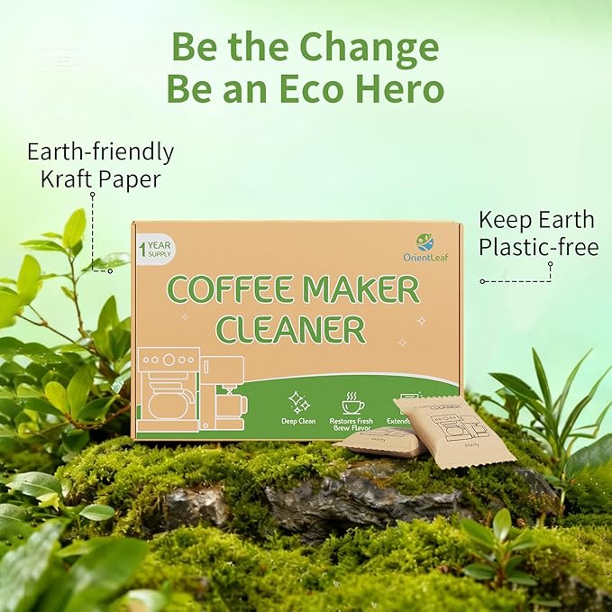 Coffee Maker Cleaner, Coffee Maker Cleaner Tablets Compatible With Nespresso, Keurig, Ninja and more Major Brands, Descaler for Coffee Machine 12 Pack