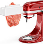 Meat Tenderizer for All KitchenAid and Cuisinart Household Stand Mixers, Mixers Accesssories for Kitchen Aid Attachment, Tenderize Meat More Smoothly and Effortless, Dishwasher Safe, White