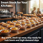 1000-Pack 5 3/4" Extra Deep Foil Pie Pans - Deep 1 13/16" Disposable Aluminum Pie & Tart Pans with Full Curl Rim - For Bulk Baking, Portion Prep, To-Go Meals, Market Stands & Foodservice Lines