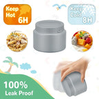 Kids Bento Lunch Box with 12oz Soup Thermo, Kids Leakproof Lunch Food Container with 4 Compartments, Insulated Lunch Bag & Water Cup for Girls Boys to School Travel