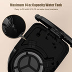 RAINBEAN Single Serve Coffee Maker, Programable Single-Serve Brewers, Timer Auto Start/Off, 14 Oz Single Cup Coffee Machine For Ground Coffee, 700W Quick Brewing, Perfect Gifts for Coffee Lovers