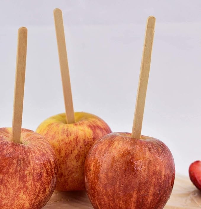 Gmark 5.5" Premium Wood Stirrer 2.3mm thick 100 pc - Wood Coffee Stir Sticks for Tea Beverage, Corn Dog Stick Craft Stick 100/Bag GM1115A (Pack of 2)