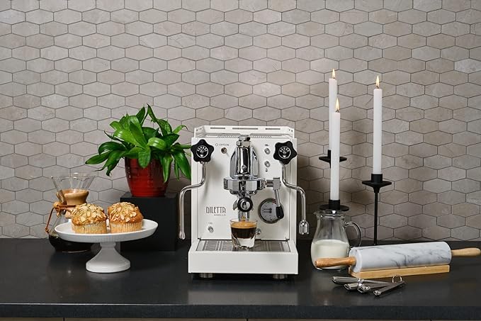 Diletta Bello Espresso Machine (White)