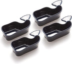 Ceramic Whale Condiment Cup, Blue, Set of 2