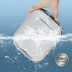 UPTRUST Leak Proof Stainless Steel Bento Lunch Container, (47OZ/1400ML) Metal Bento Lunch Box for Kids or Adults, 3 Compartment Packing Box for Work Lunch