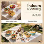 Wheat Straw Bowls for Kitchen set of 6,Anti-Scald Thick Soup Bowls 40oz,Microwave and Dishwasher Safe Bowl Sets, Unbreakable Cereal Bowl Sets. Vibrant Series