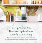 Café Specialty Grind and Brew Coffee Maker, Single-Serve Option, 10-Cup Thermal Carafe, WiFi Enabled Technology, Smart Home Kitchen Essentials, SCA Certified, Barista-Quality Brew, Matte Black