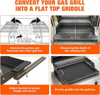 Stanbroil Universal Full Size Griddle Insert for Most 3-Burner Gas Grill - Compatible with Weber, Royal Gourmet, Cuisinart, Char-Broil, Nexgrill, Napoleon, Dyna-Glo, Monument Grills and More