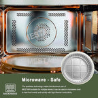 10" Sturdy Aluminum Foil Pans with Lids (20 Packs), 2X Thicker Heavy Duty Reusable Tin for Cooking Baking