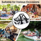 Insulated Casserole Carrier, Portable Casserole Carrier for Hot or Cold Food Lunch Tote Warmer or Cooler Bag, Lasagna Lunch Bag for Potluck Parties- Fits 9" x 13" Baking Dish-Cow Pattern