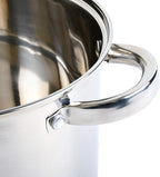 Oster Sangerfield 5-Quart Stainless Steel Pasta Pot Set with Steamer Basket and Lid – Durable Kitchen Cookware for Boiling and Steaming