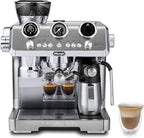 De'Longhi La Specialista Maestro Espresso Machine with Grinder, Auto & Manual Milk Frother – Bean-to-Cup Cold Brew Coffee with Cold Extraction Technology, Variable Temp & Tamping Tool, 8 Drink Presets