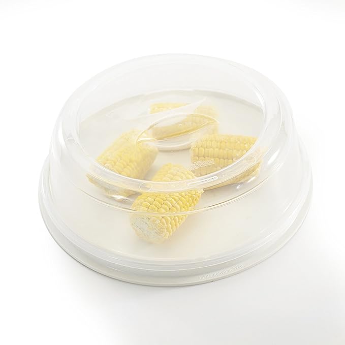 Nordic Ware Meat Grill Microwave Spatter Cover, 10-Inch, Multicolor