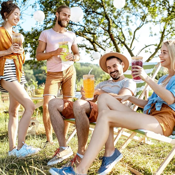 16 Oz Glass Cups with Lid and Straw, Vintage Embossed Floral Glass Tumbler, Iced Coffee Cups for Whiskey Cocktail Beer (1 PACK)
