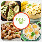 Spring Chef Stainless Steel Large Size Dough Blender For Baking, Professional Manual Dough Cutter Tool, Dishwasher Safe Puff Pastry Cutter Tool with Sharp Blades, Pastry Blender for Easy Mixing - Mint