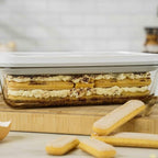 ZWILLING Fresh & Save Airtight Glass Food Storage Containers with Lids, Meal Prep Containers, One Size, La Mer