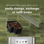 KitchenAid Fully Automatic Espresso Machine KF8 with Milk Attachment & Plant Based Milk Options, KES8558JP, Juniper