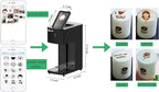 Food-Grade Coffee Latte Art Printer Digital Inkjet WiFi Photo Selfie Printing Machine Cake Desserts DIY Decoration Maker