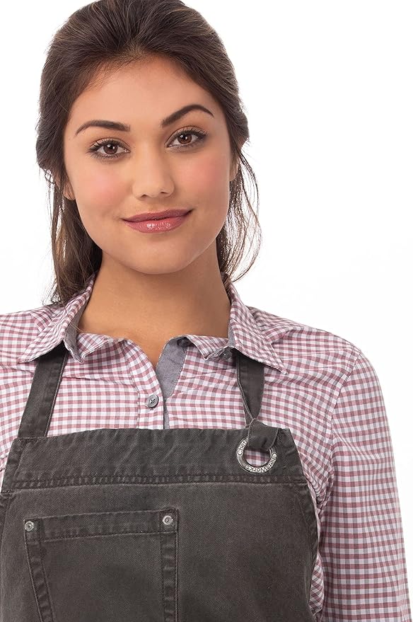 Chef Works Unisex Dorset Bib Apron