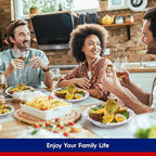 JOLLY CHEF 160 Count Paper Bowls 20 oz Soak Proof and Cut Proof Microwave Safe Heavy Duty Flower Printed Disposable Bowls Large for Dinner or Lunch