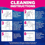 [45 Count, 180g Bottle] Milk System Cleaning Tablets for Automatic Coffee Machines - Compatible with Jura Automatic Coffee Machines - Includes Cleaning, Descaling Tablets, and Milk System Cleaner