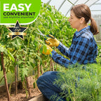 Hydroponic 2-Pack Bonsai Scissors and Plant Trimming Shears Set - Stainless Steel Pruning Shears for Indoor Gardening, Succulent Harvest, and Precision Plant Care