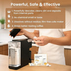 6 Count Coffee Maker Cleaner & Descaler Tablets, Effective Cleaning Coffee Pot Cleaner Tablets, Compatible with Nespresso, Breville, Keurig, Ninja, Delonghi, Miele