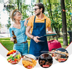 Small Tongs For Cooking, Mini 7 inch Kitchen Tongs -Heat Resistant 600 Degrees Stainless Steel and Non-Slip handle - Perfect for Cooking, Salad, Pasta, Steaks, Vegetables,Dishwasher safe